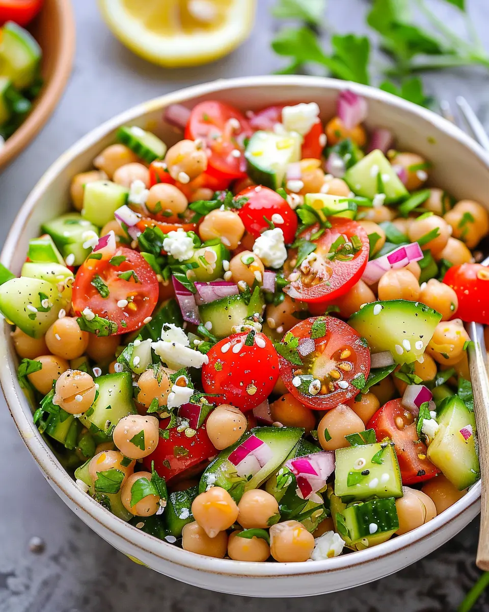 Chickpea Salad Recipe: Easy, Flavorful Twist with Turkey Bacon