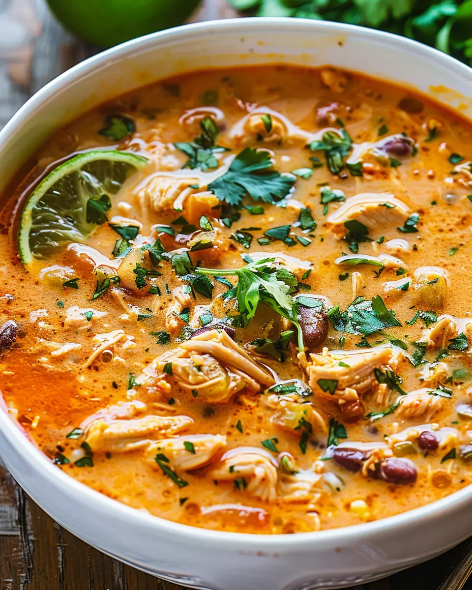 Creamy Chicken Enchilada Soup: A Cozy Favorite for Everyone