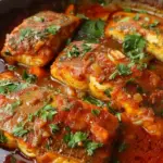 Classic Spicy Moroccan Fish in Rich Sauce