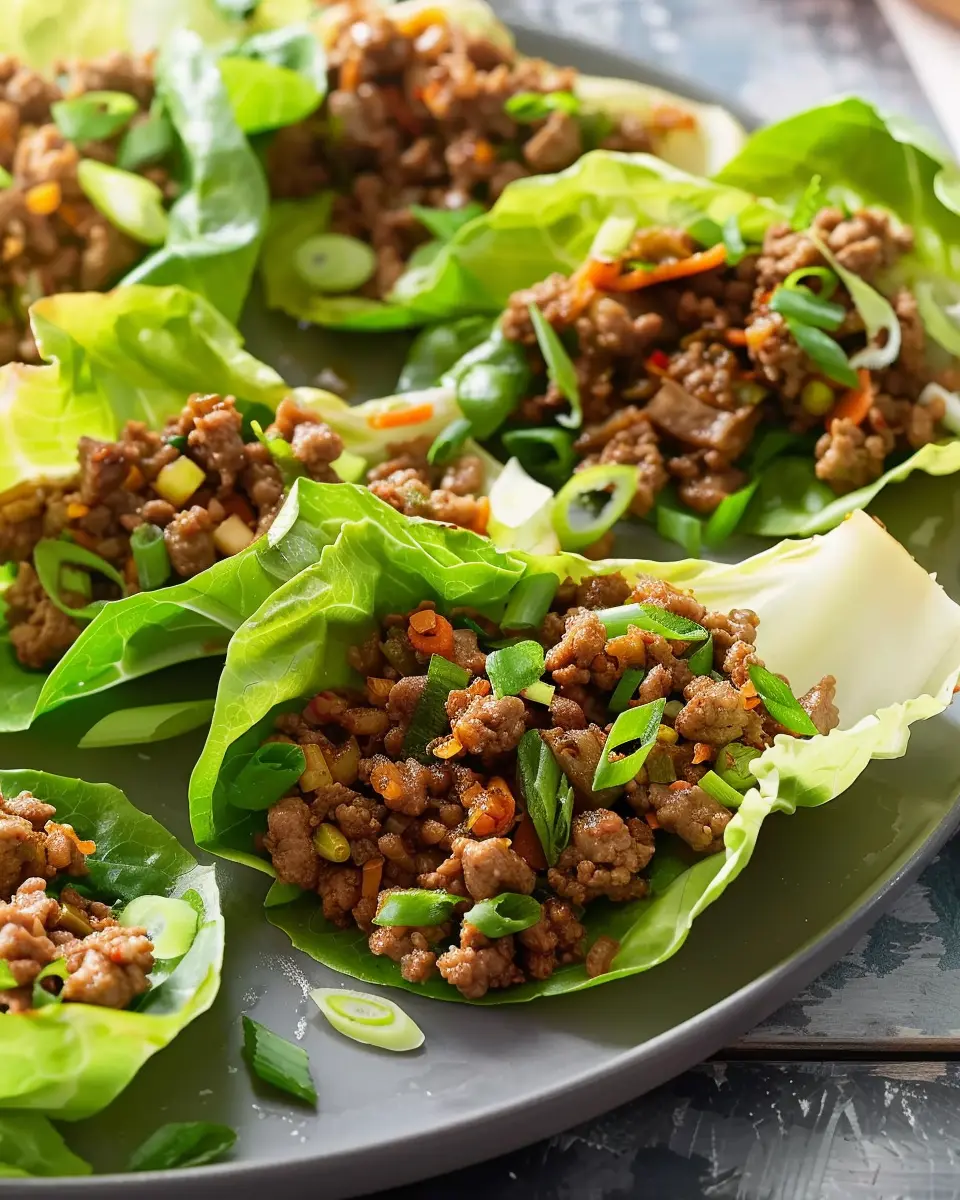 Asian Lettuce Wraps: Easy Turkey Bacon and Chicken Ham Delight