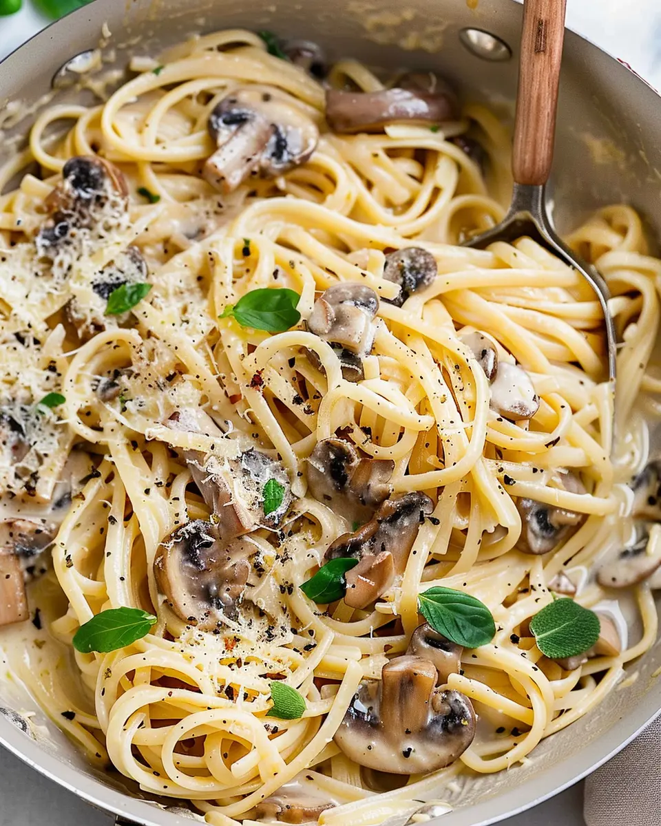 Garlic Butter Mushroom Pasta: An Easy Indulgence for Dinner