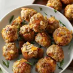 Cheddar Apple Sausage Balls
