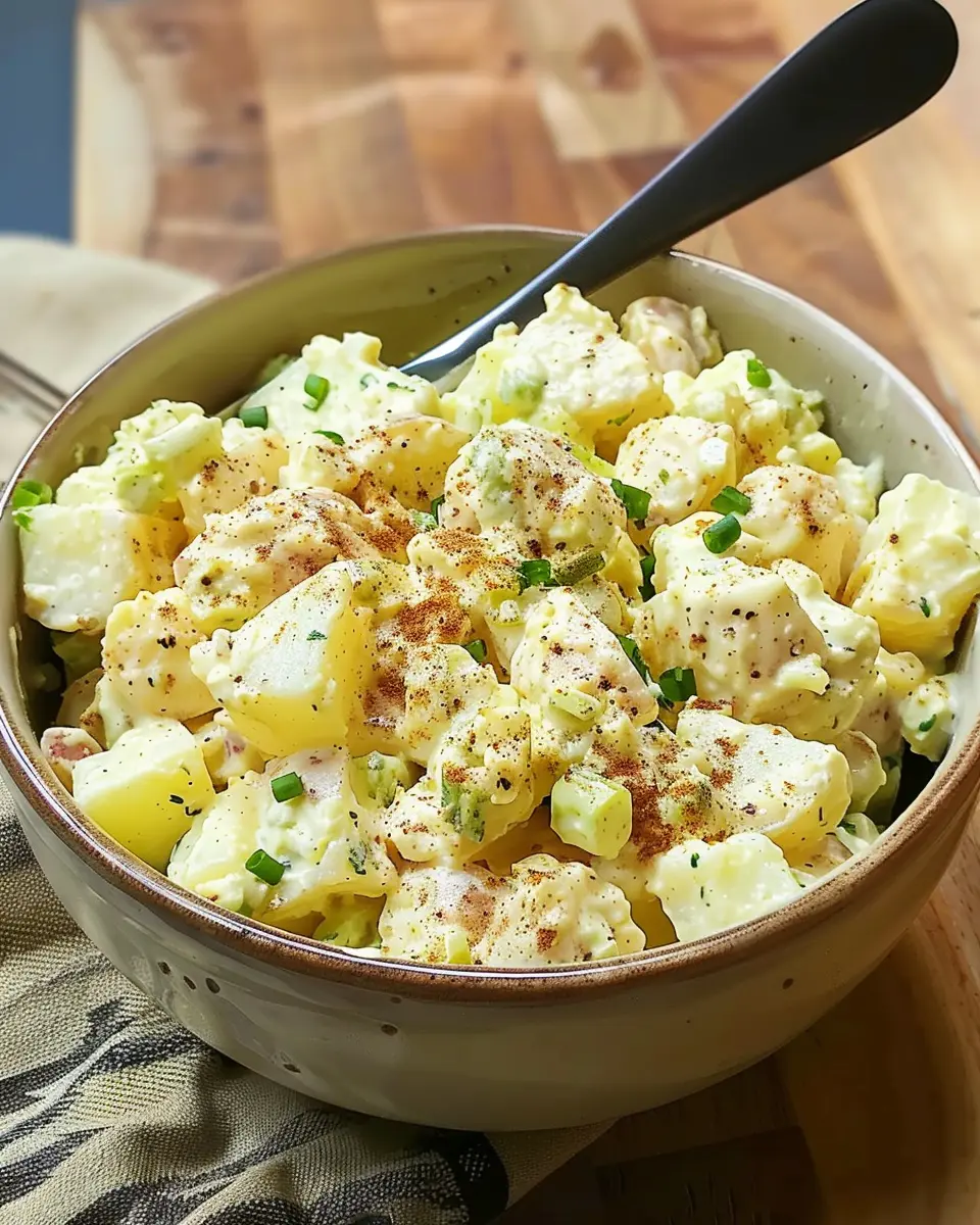 Southern Potato Salad: The Best Homemade Recipe with Turkey Bacon