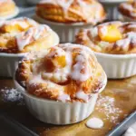 Peach Pie Cruffins Recipe Sweet, Easy, and Perfectly Flaky