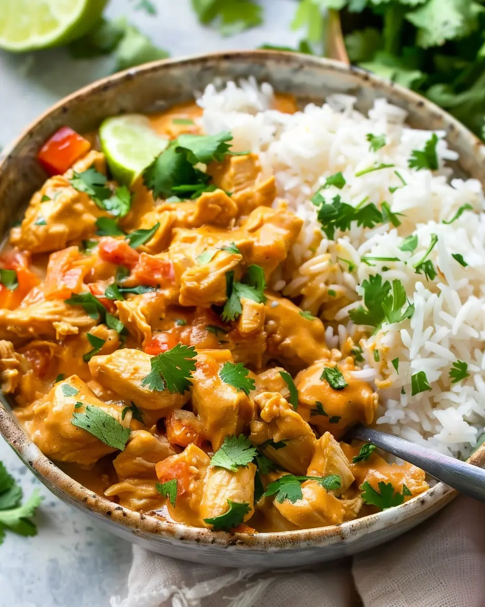 Coconut Chicken Rice Bowl: Easy Home Cooking Delight