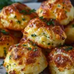 Mashed Potato Cheese Puffs