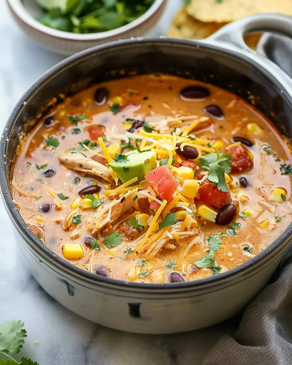Easy Chicken Taco Soup: A Hearty Twist with Turkey Bacon