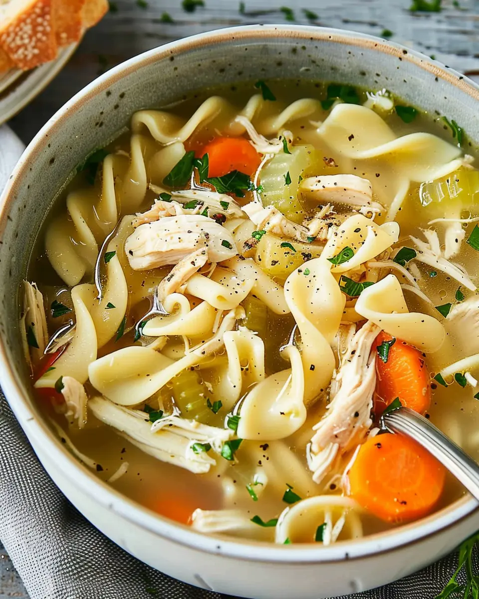 Crockpot Chicken Noodle Soup: The Easy Comfort Food Classic
