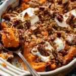 Southern Maple Sweet Potato Casserole