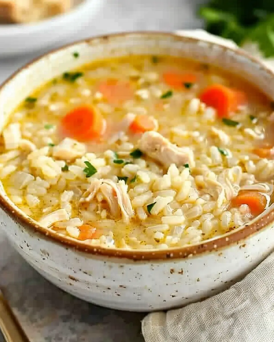 Easy Chicken and Rice Soup: A Comforting Bowl for Everyone