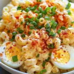 Deviled Egg Macaroni Salad
