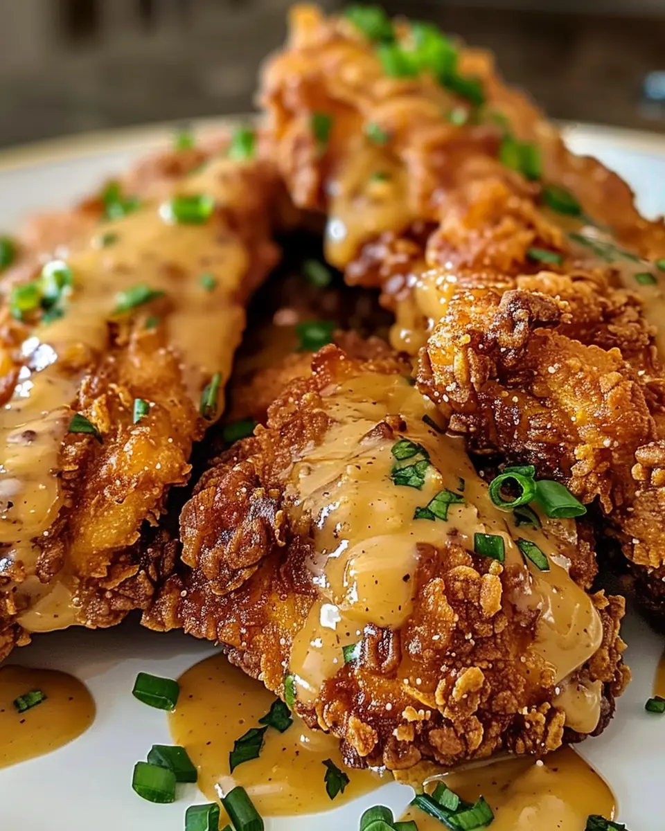 Crunchy Pretzel Chicken Smothered in Turkey Bacon Bliss