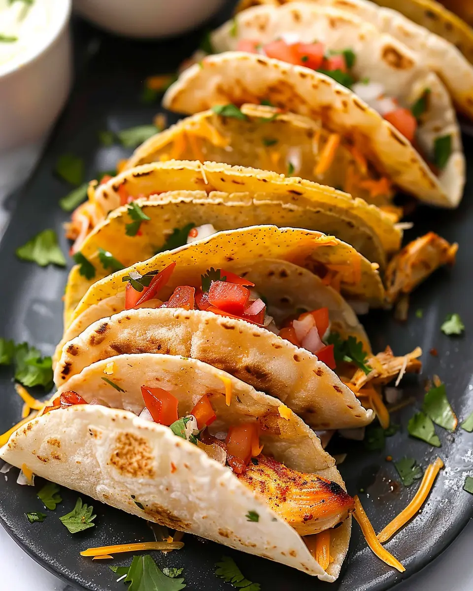20 Minute Mini Baked Chicken Tacos: Easy and Delicious for All