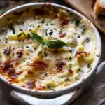 Creamy White Lasagna Soup.