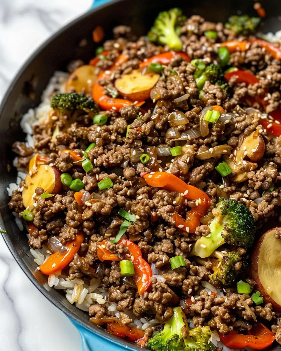 Ground Beef Stir Fry: Easy Family-Friendly Recipe for Dinner