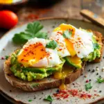 Potato Avocado “Toast” with Perfectly Poached Eggs