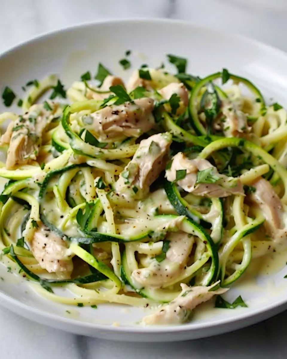 Zucchini Noodle Chicken Alfredo: The Best Easy Recipe You’ll Love