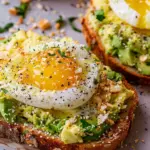Grated Egg Avocado Toast