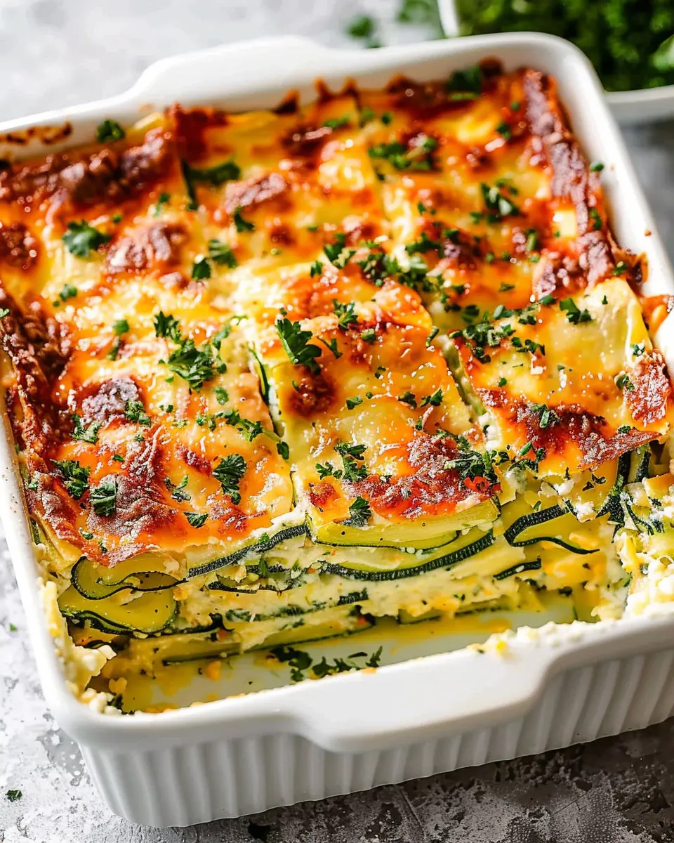 Zucchini Casserole Recipe: Easy Comfort Food with Turkey Bacon