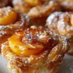 Peach Pie Cruffins