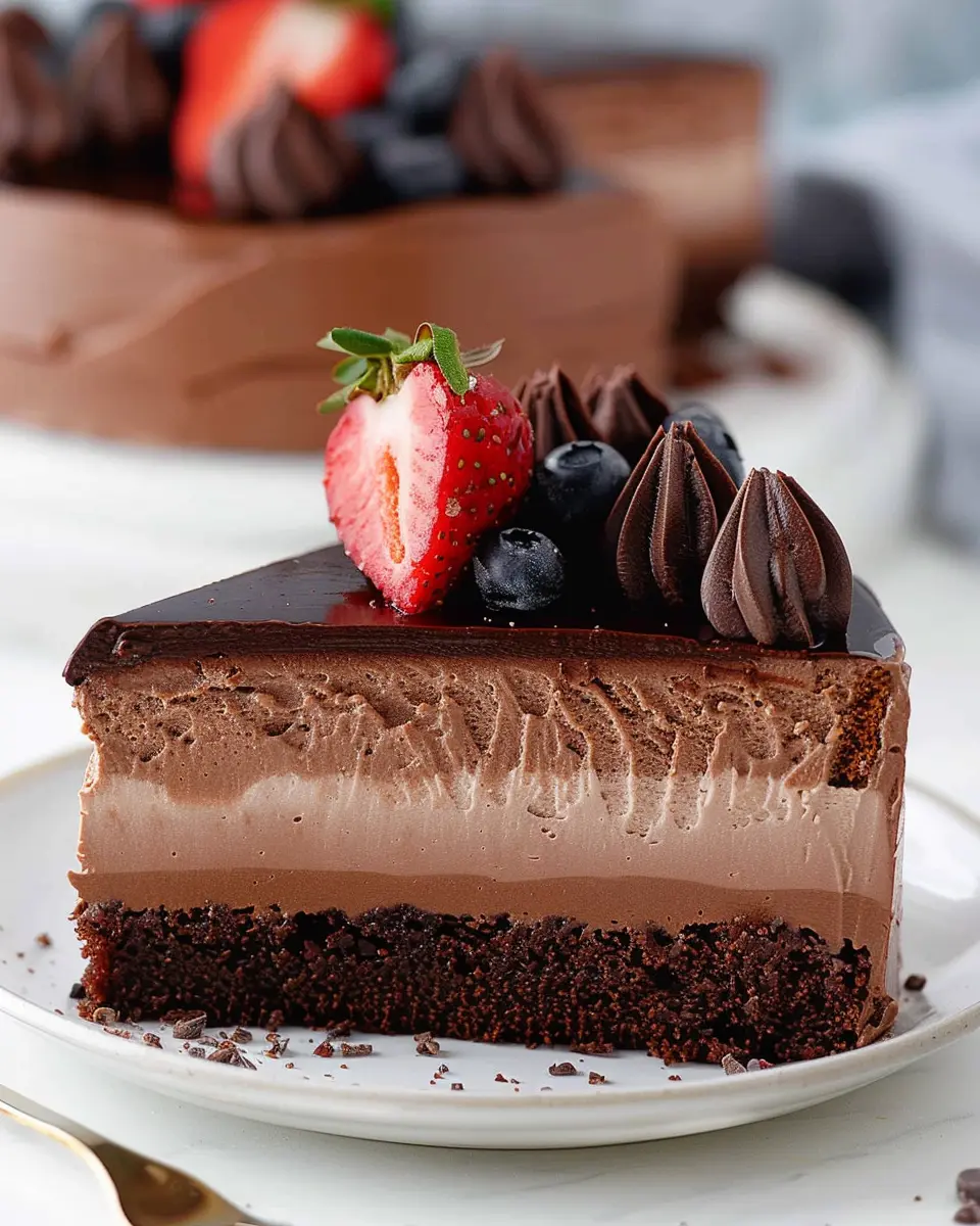 Triple Chocolate Mousse Cake: The Indulgent Dessert You Need